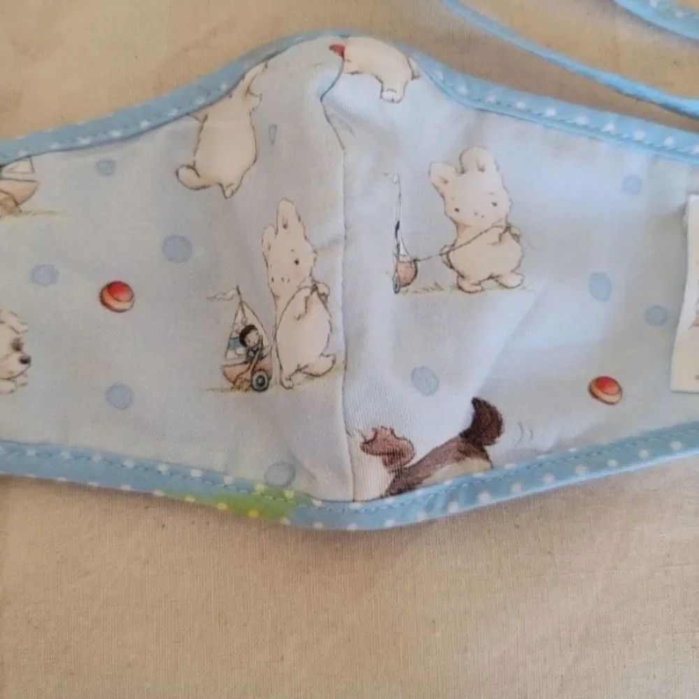 Adorable little boy & matching brother face masks bundle
